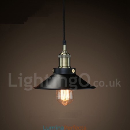 Lampă suspendată retro vintage metal cu 1 lumină Lampă suspendată retro vintage metal cu 1 lumină