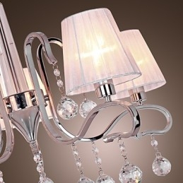 Candelabru din cristal galvanizat modern contemporan