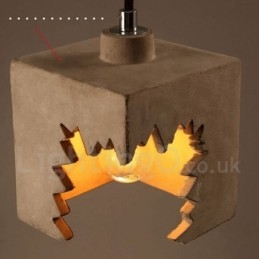 Lampă suspendată modernă contemporană din beton