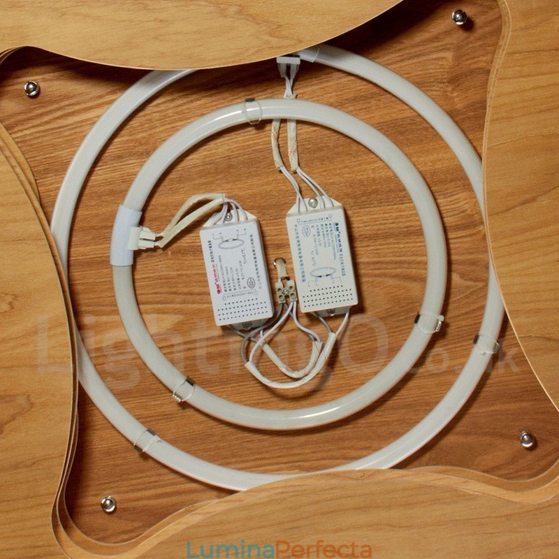 Lumină cu montare încastrabilă din lemn