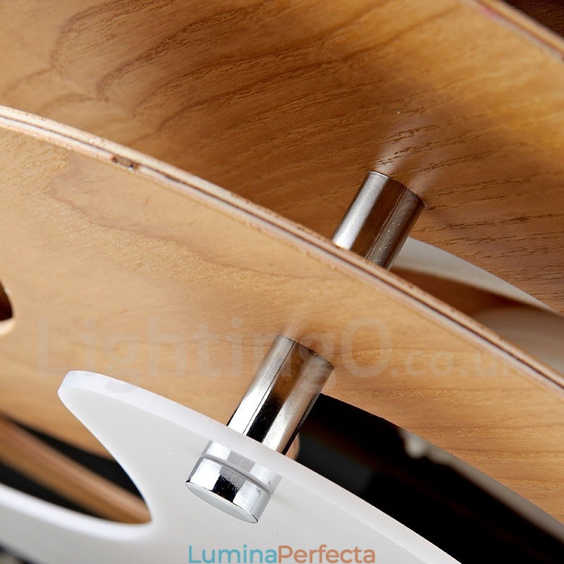 Lumină cu montare încastrabilă din lemn