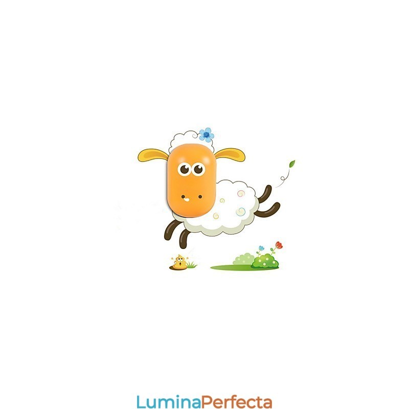 Spirit creativ Control inteligent al luminii Lumină mică de noapte Lampă de perete pentru copii