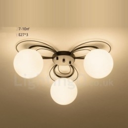 Candelabru integrat Rustic Lodge cu 3 lumini