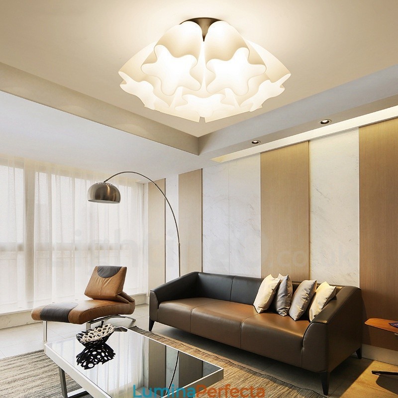 Candelabru integrat 7 Lumini Rustic Lodge