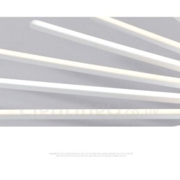 Candelabru metalic integrat modern contemporan cu 28 de lumini