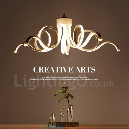 Candelabru integrat modern contemporan Candelabru integrat modern contemporan