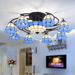 11 Candelabru integrat în stil mediteranean