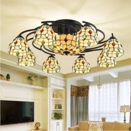 11 Candelabru integrat în stil mediteranean