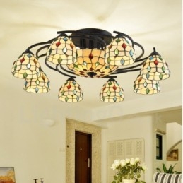 11 Candelabru integrat în stil mediteranean