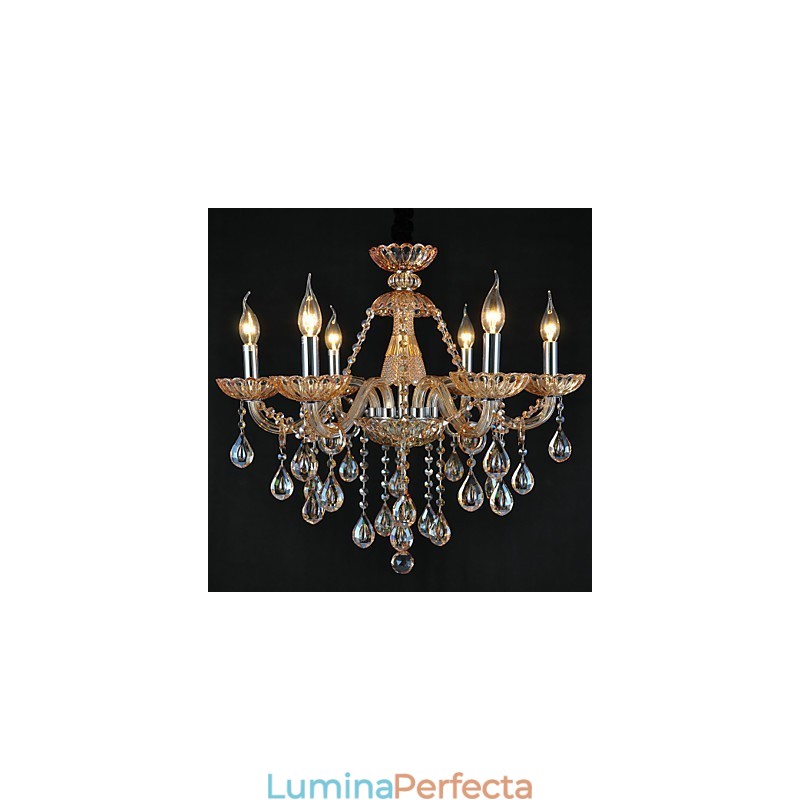 Candelabru Cristal Traditional Clasic Sticla 6 Lumini