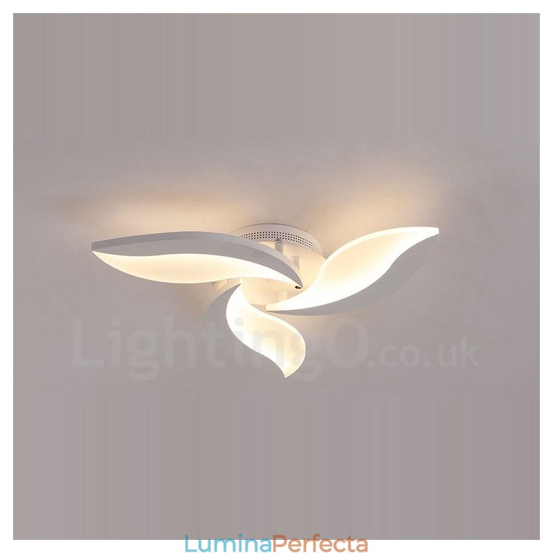 Candelabru integrat modern contemporan cu 3 lumini