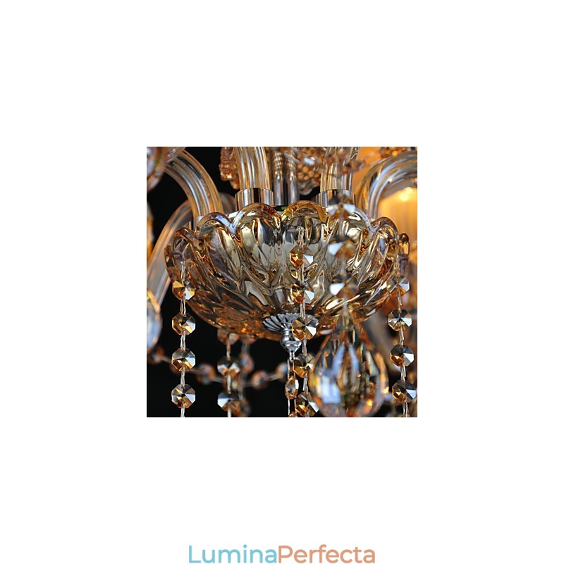 Candelabru Cristal Traditional Clasic Sticla 6 Lumini