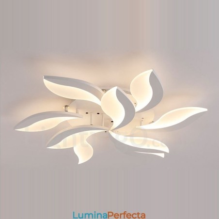 Candelabru integrat modern, contemporan, cu 9 lumini, de 68 W Candelabru integrat modern, contemporan, cu 9 lumini, de 68 W