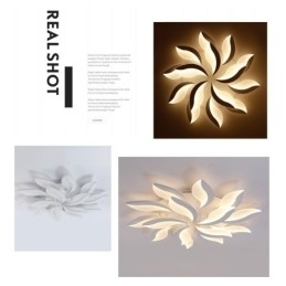 Candelabru integrat modern, contemporan, cu 15 lumini, de 128 W