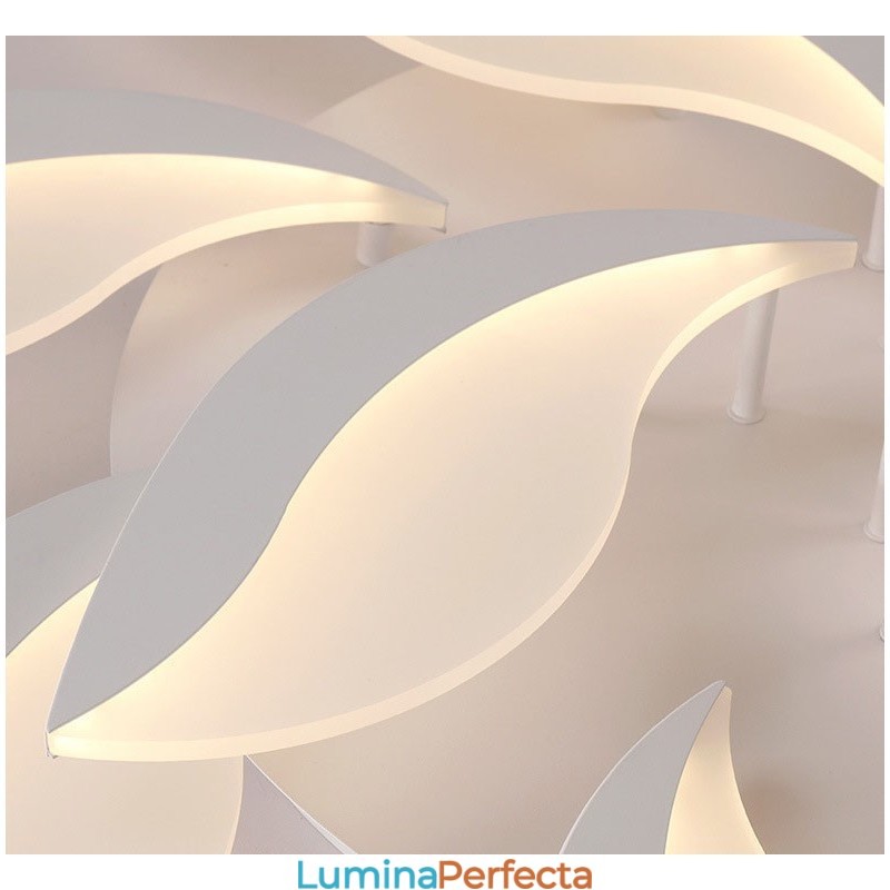 Candelabru integrat modern, contemporan, cu 15 lumini, de 128 W