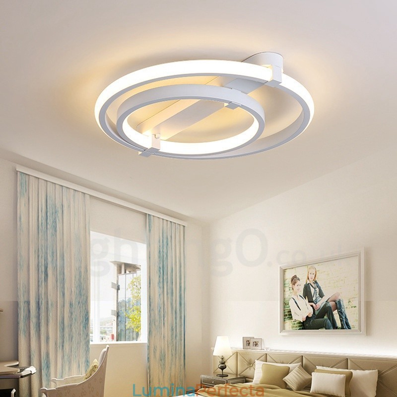Candelabru Modern Contemporan 2 Inele