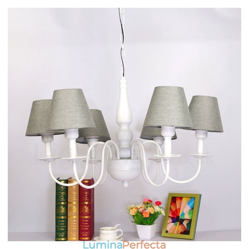 Candelabru tradițional clasic integrat din metal