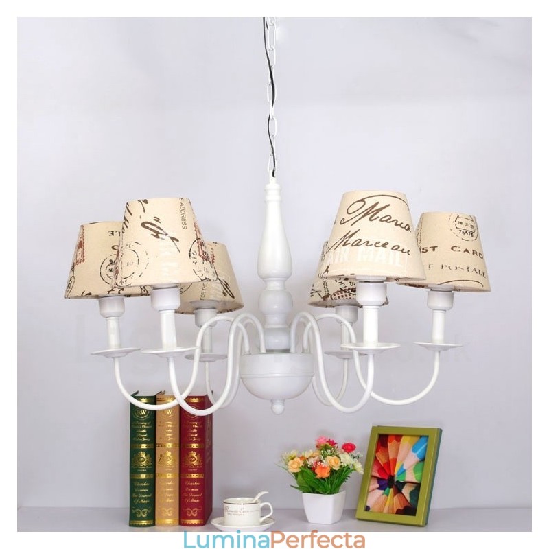Candelabru tradițional clasic integrat din metal