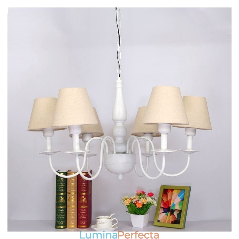 Candelabru tradițional clasic integrat din metal