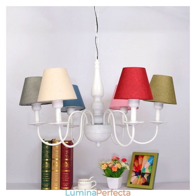 Candelabru tradițional clasic integrat din metal