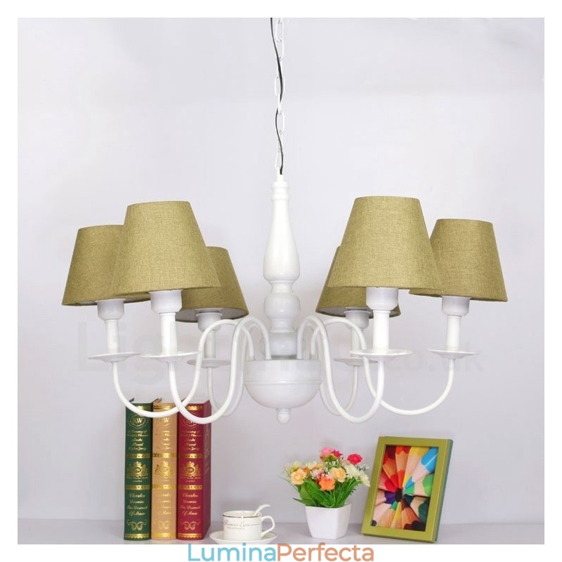 Candelabru tradițional clasic integrat din metal