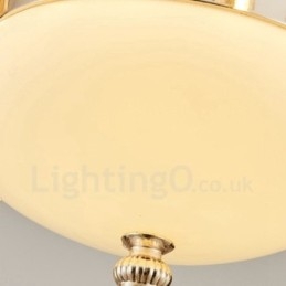 Candelabru de lux tradițional, clasic, integrat, din metal, cu 6 lumini