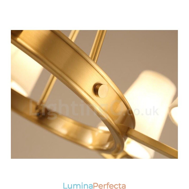 Candelabru metalic integrat Rustic Lodge cu 5 lumini