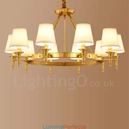 10 Lumini Rustic Lodge Candelabru Metal Integrat 10 Lumini Rustic Lodge Candelabru Metal Integrat