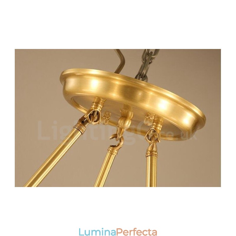 10 Lumini Rustic Lodge Candelabru Metal Integrat