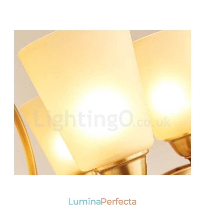Candelabru metalic integrat Rustic Lodge cu 5 lumini