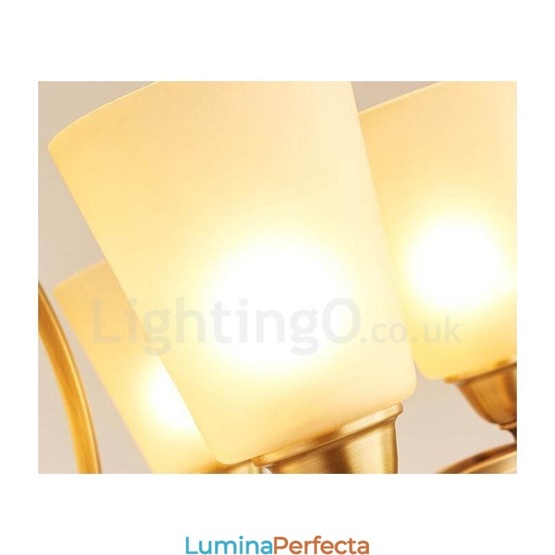 10 Lumini Rustic Lodge Candelabru Metal Integrat