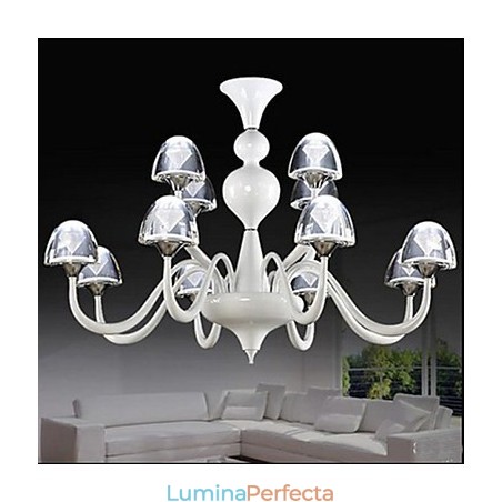 Pandantiv ciupercă de cristal modern, minimalist, creativ, 8+4 Pandantiv ciupercă de cristal modern, minimalist, creativ, 8+4