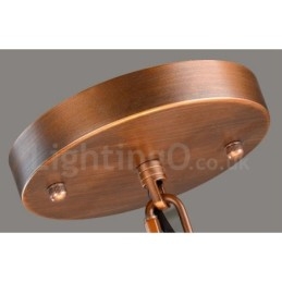 Candelabru metalic integrat Rustic Lodge cu 4 lumini
