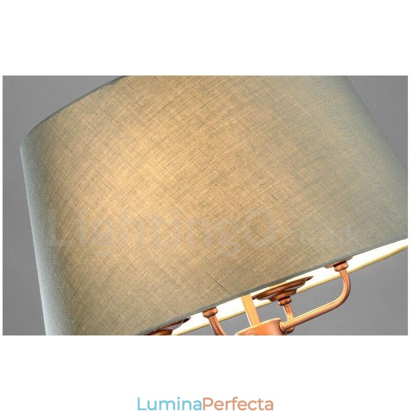 Candelabru metalic integrat Rustic Lodge cu 4 lumini