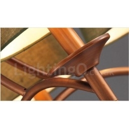 Candelabru metalic integrat Rustic Lodge cu 8 lumini