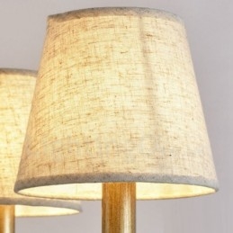 Candelabru metalic integrat Rustic Lodge cu 8 lumini