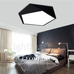 Lumină metalică integrată, modernă și contemporană