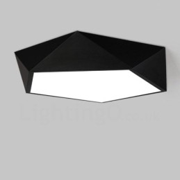 Lumină metalică integrată, modernă și contemporană