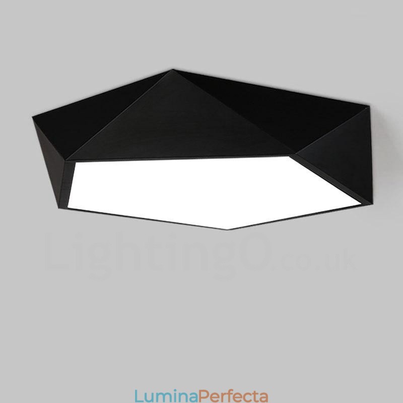 Lumină metalică integrată, modernă și contemporană