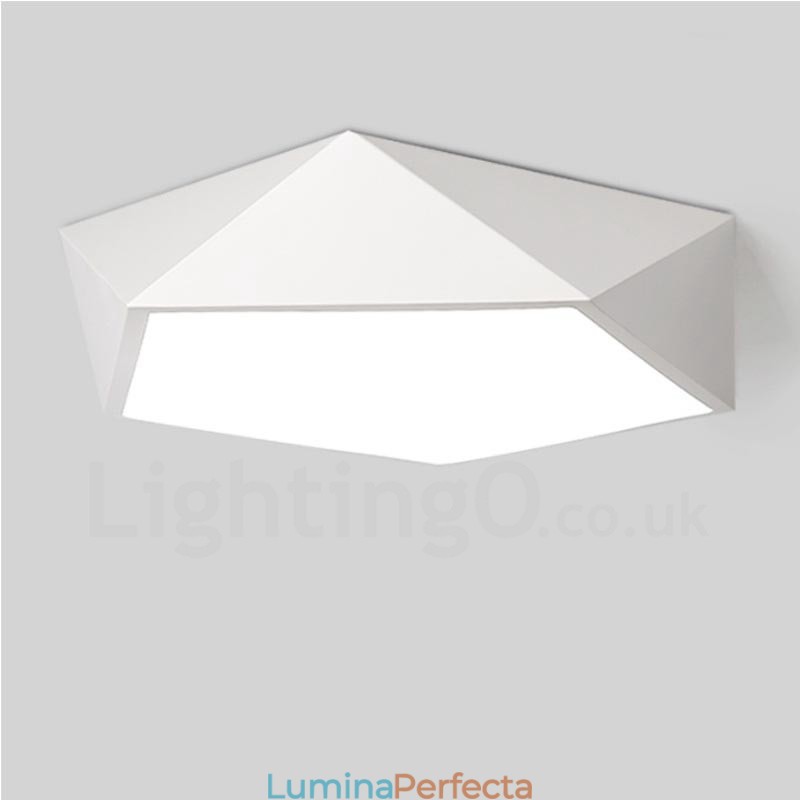 Lumină metalică integrată, modernă și contemporană