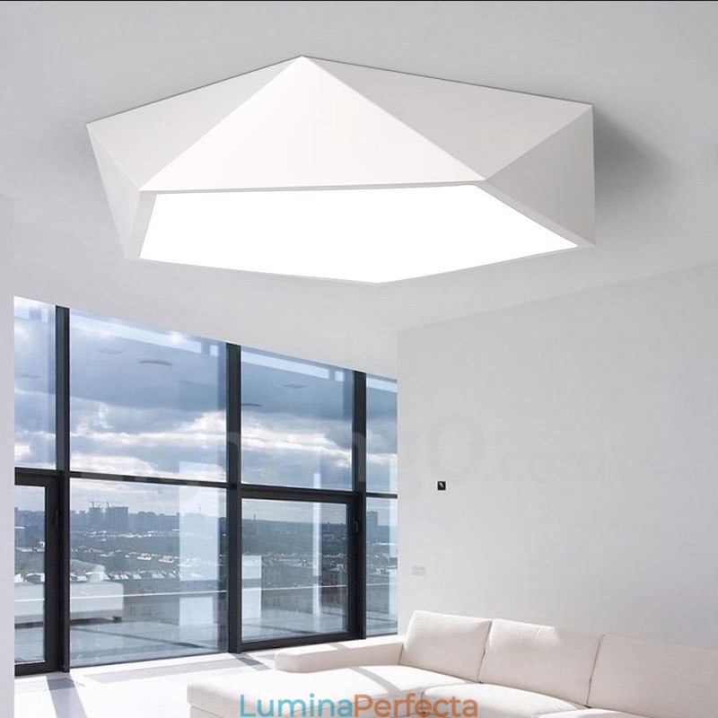 Lumină metalică integrată, modernă și contemporană