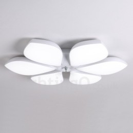 Lumină cu 6 lumini, modernă, contemporană, integrată din metal, cu montare încastrabilă