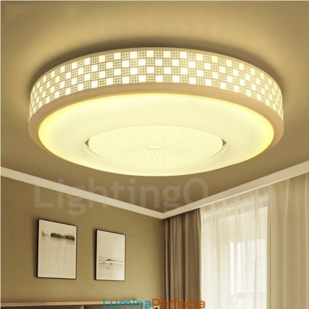 Lumină metalică integrată modernă și contemporană Lumină metalică integrată modernă și contemporană