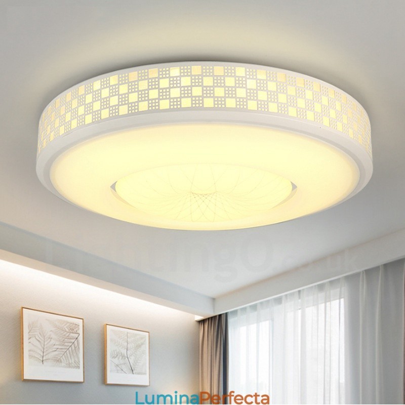 Lumină metalică integrată modernă și contemporană