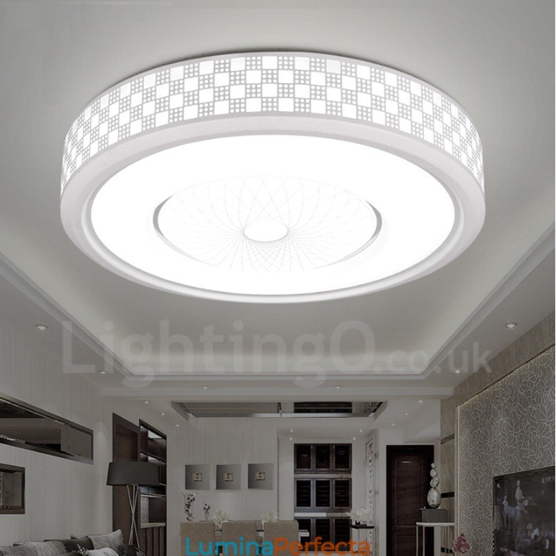 Lumină metalică integrată modernă și contemporană