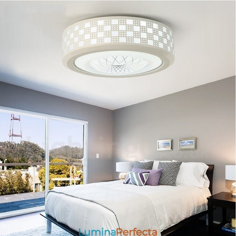 Lumină metalică integrată modernă și contemporană