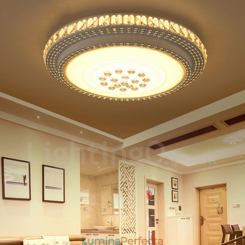 Lumină metalică pentru baie integrată modernă și contemporană