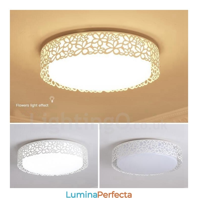Lumină metalică integrată modernă și contemporană