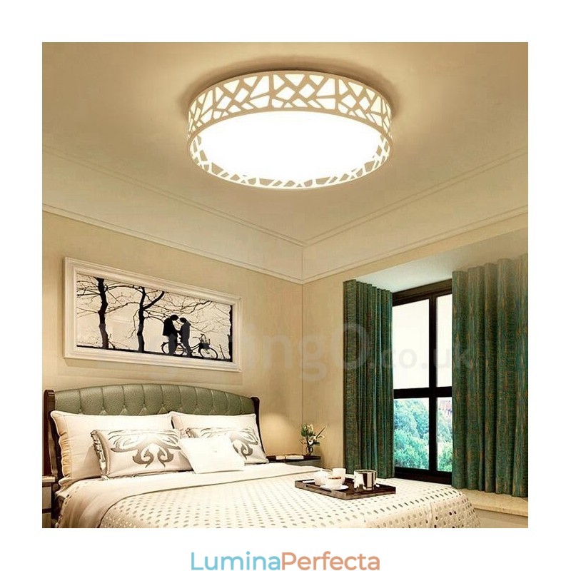 Lumină metalică integrată modernă și contemporană