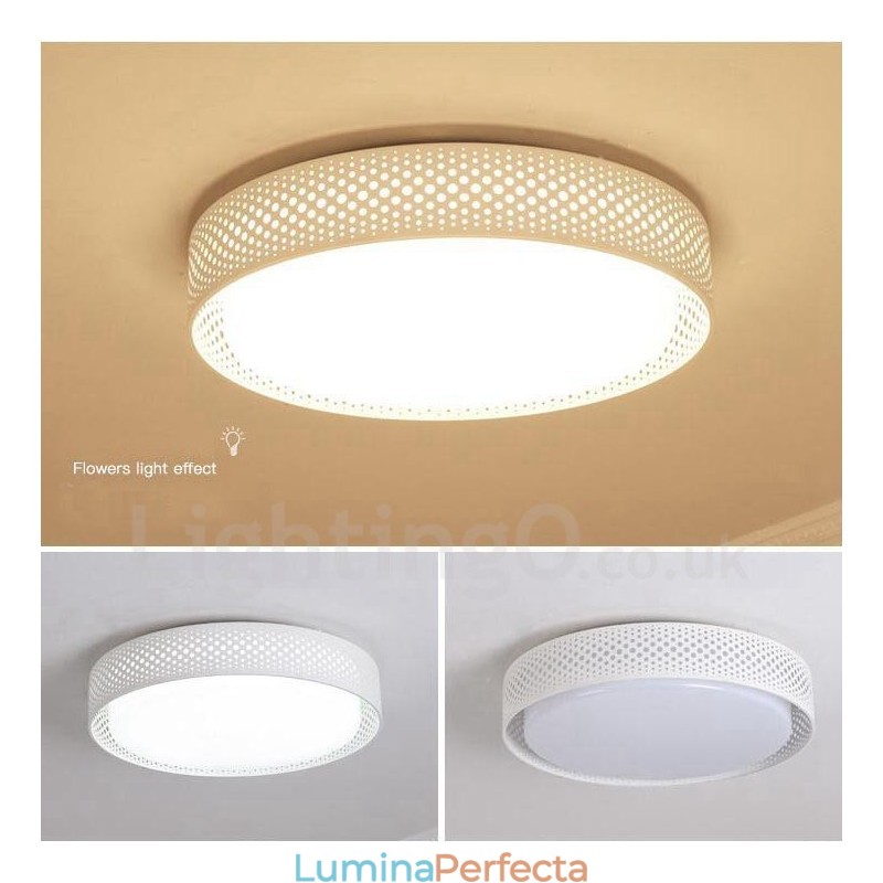 Lumină metalică integrată modernă și contemporană